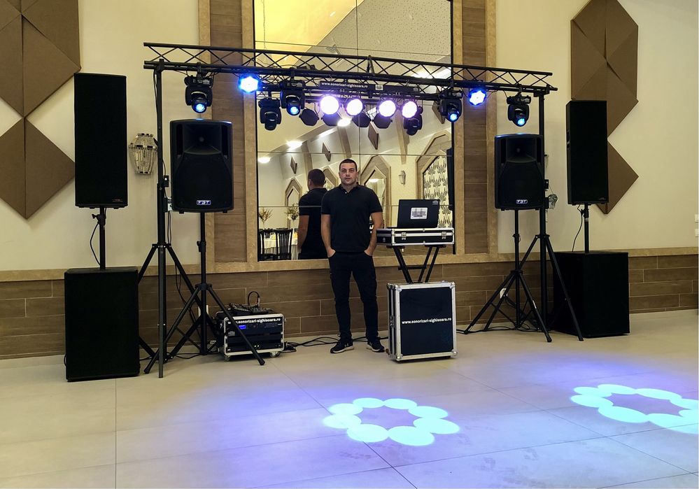 Dj / Muzica Live / Sonorizare / Lumini si efecte / Fum greu artificii