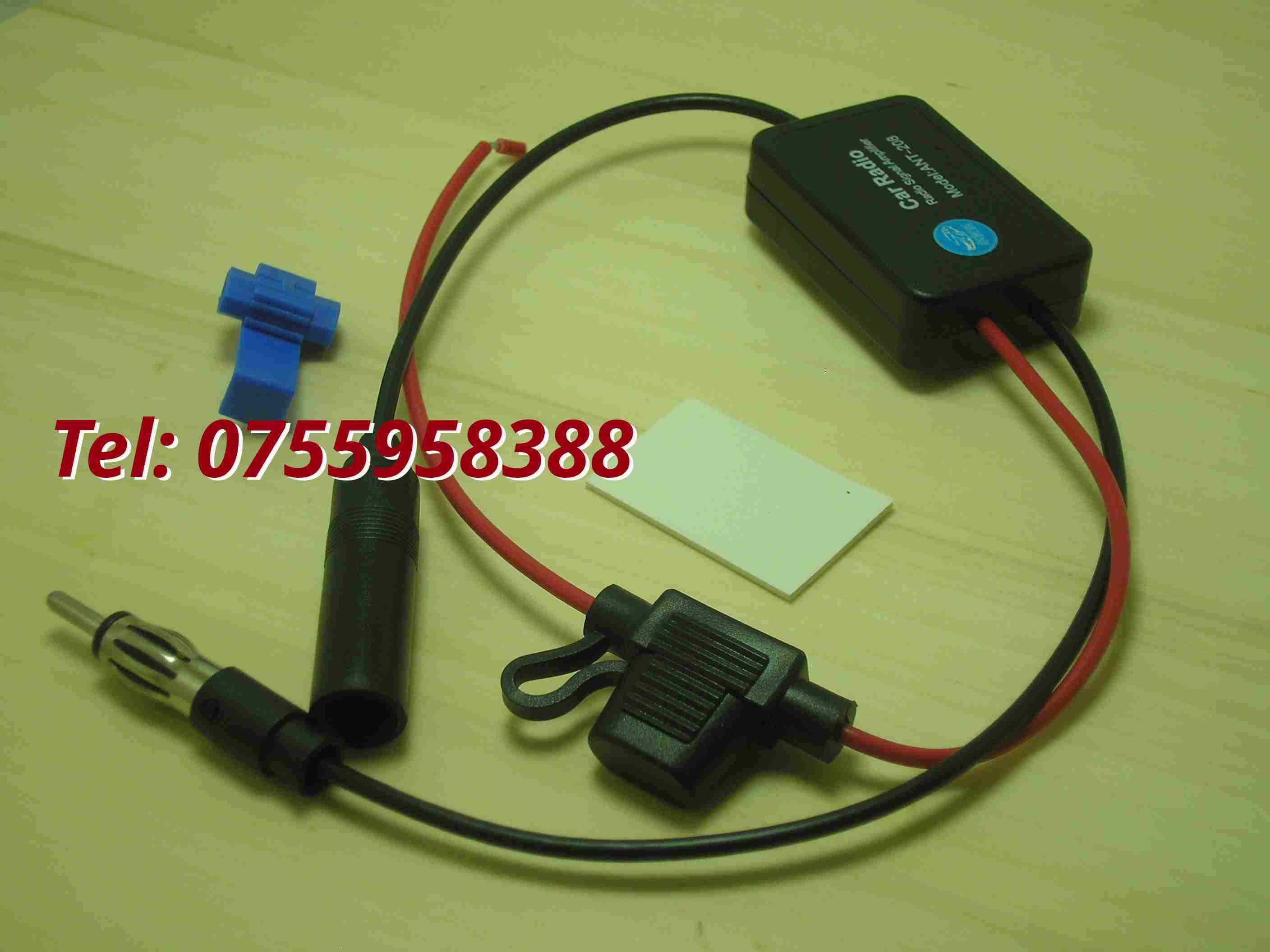 Amplificator De Semnal Antena Radio Auto Camioane Etc Fm 12v