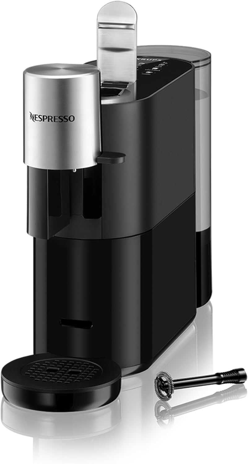 Кафемашина с капсули Krups XN8908 Nespresso Atelier,Разпенване на мляк