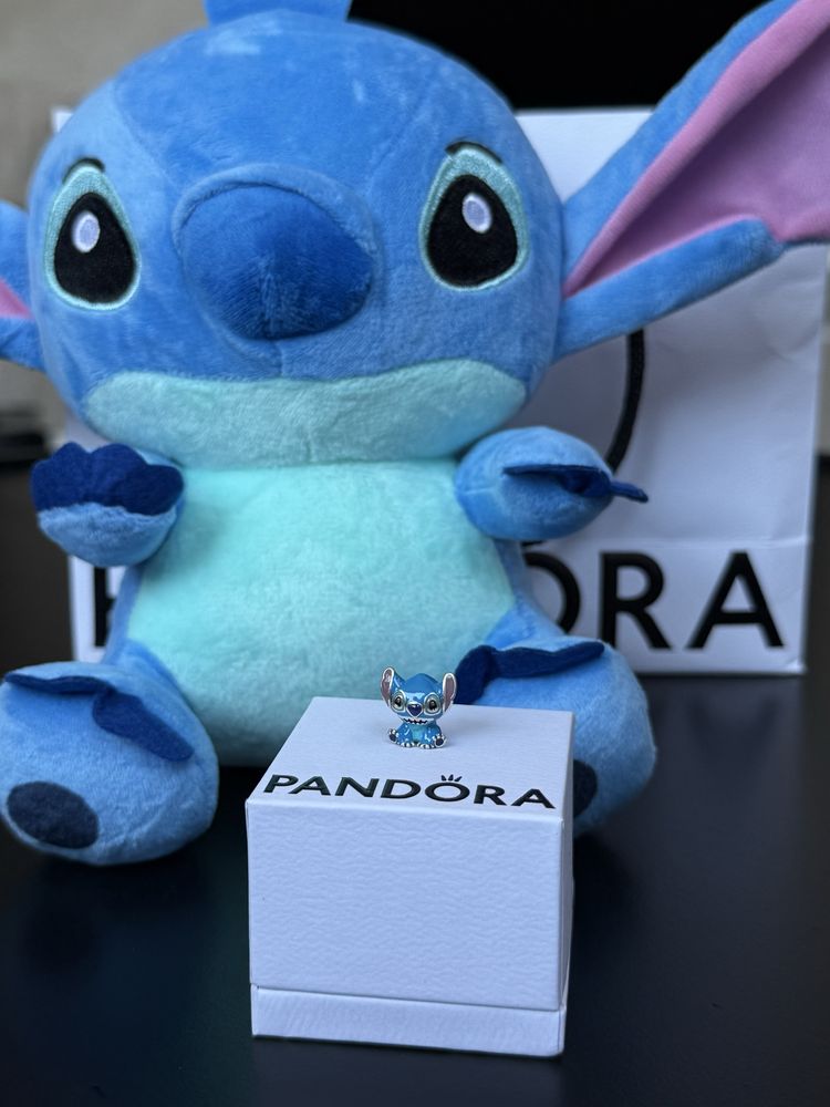 Талисман Пандора / Pandora - Стич + плюшена играчка