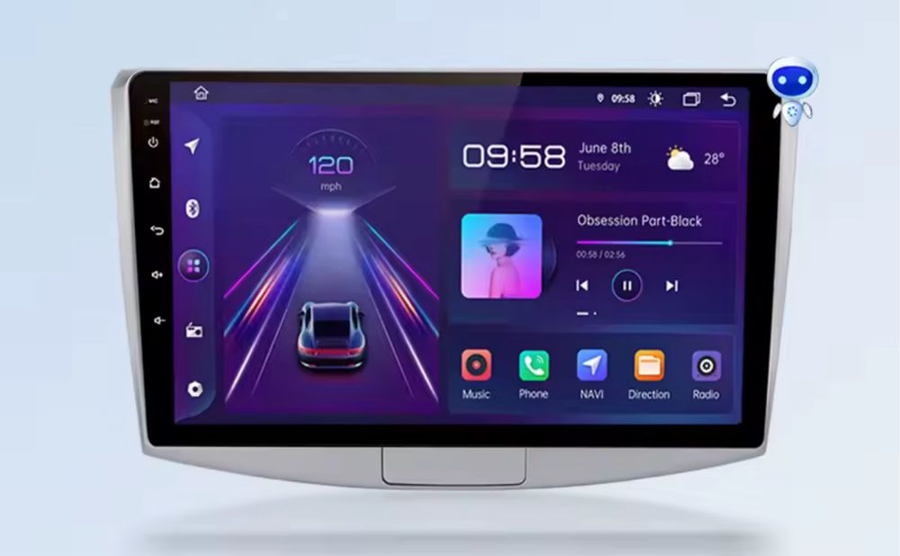 Navigatie VW Passat B6/B7/CC AndroidAuto&Carplay 10INCH
