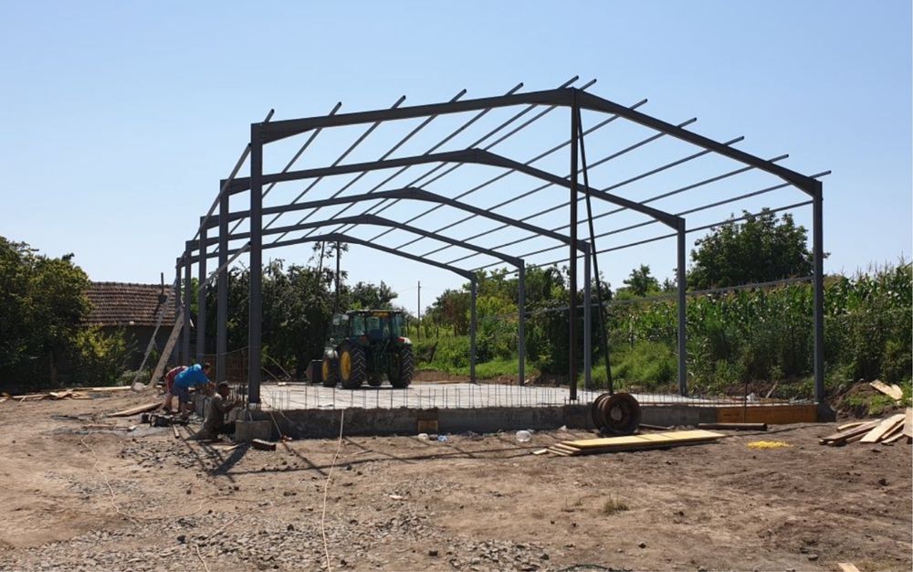 Construiesc hale si structuri metalice din europrofile