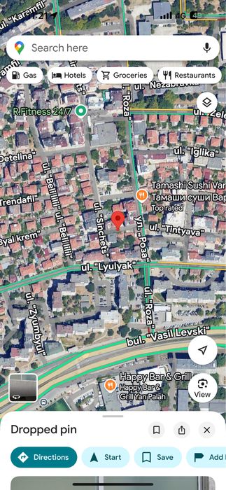 Гараж под наем цветен кварташ