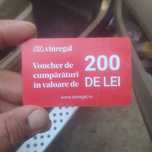 Vând Voucher în valoare de 200 de lei și îl dau cu 90 de lei