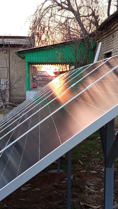 Установка солнечных станции