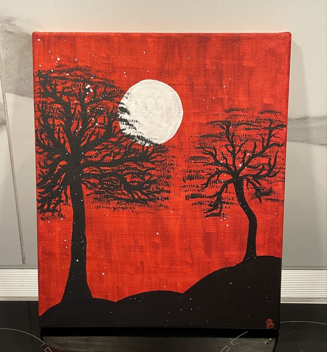 Картина с акварел