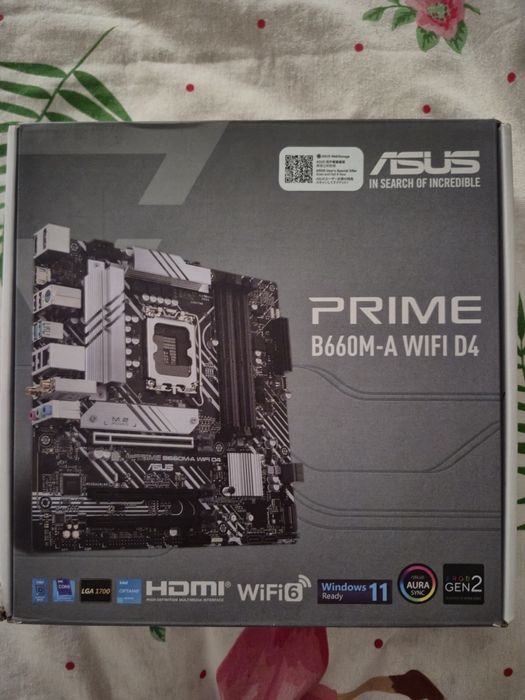 Placă de bază Asus prime b660M-A Wifi ddr4
