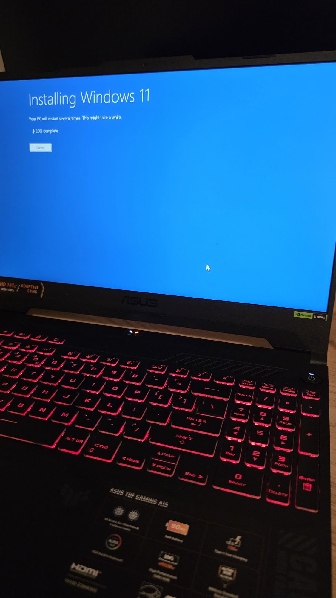 Laptop gaming RTX4060