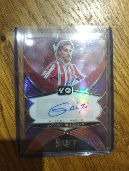 Cartonaș Panini cu autograf