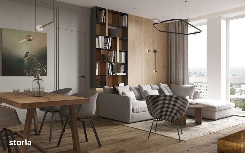 Rafinament la înălțime – Penthouse cu 3 camere și terasă panoramică