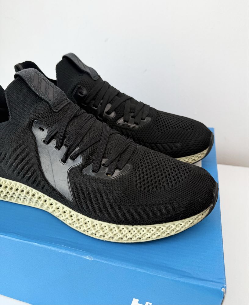 Adidas 4D Alphaedge Black (45) 29см. Маратонки