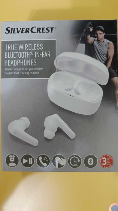Безжични слушалки SilverCrest - Нови, Гаранция