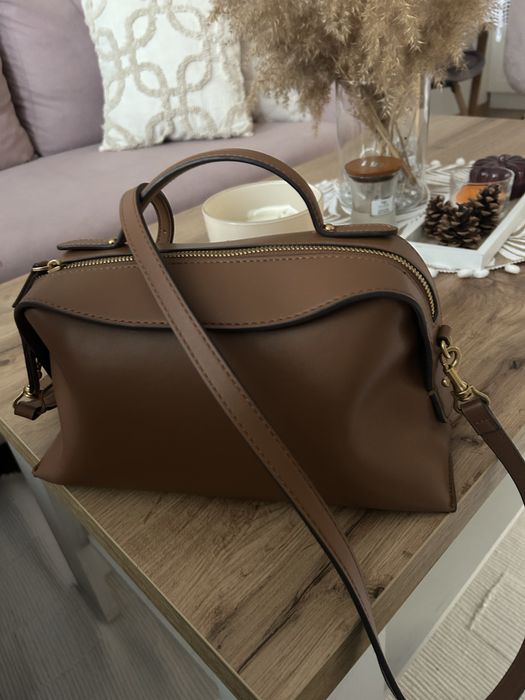 Чанта Zara в кафяво