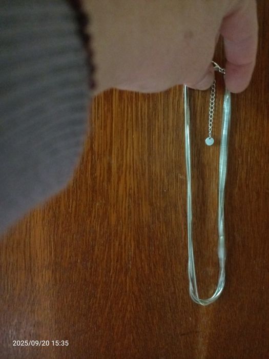 Продам цепочку из 5 нитей серебро 45 си