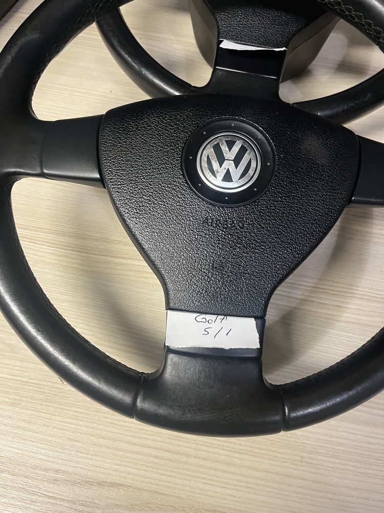 Volan piele golf 5 passat b6 touran tiguan