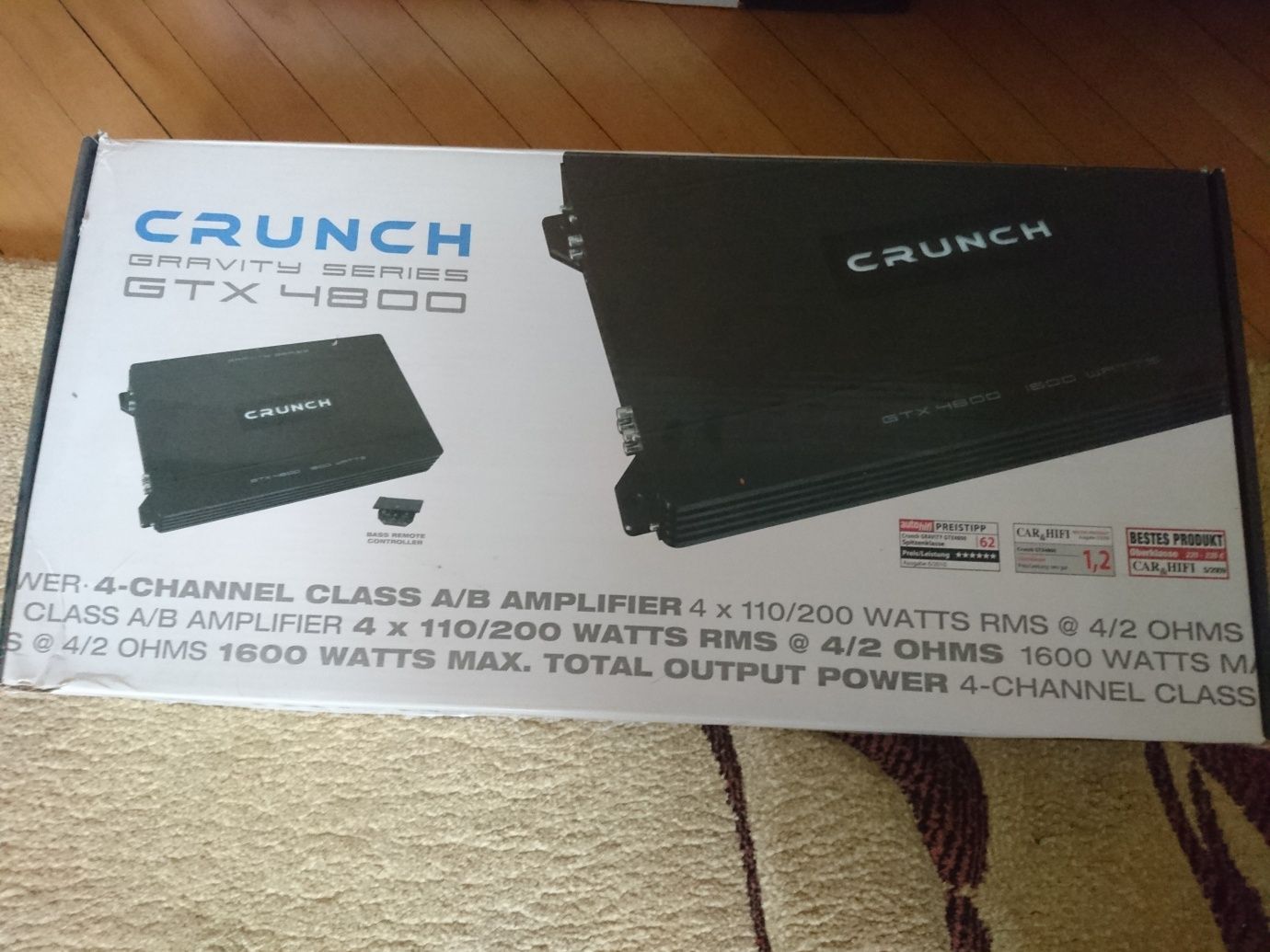 Amplificator NOU Crunch GTX 4800 NOU 4x200w RMS