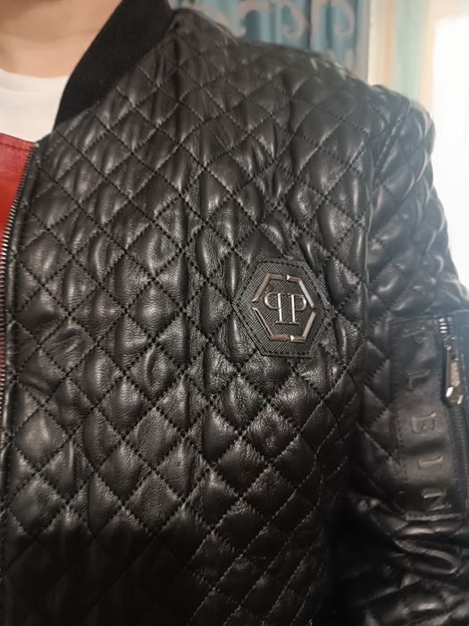 Philip plein мъжко кожено яке