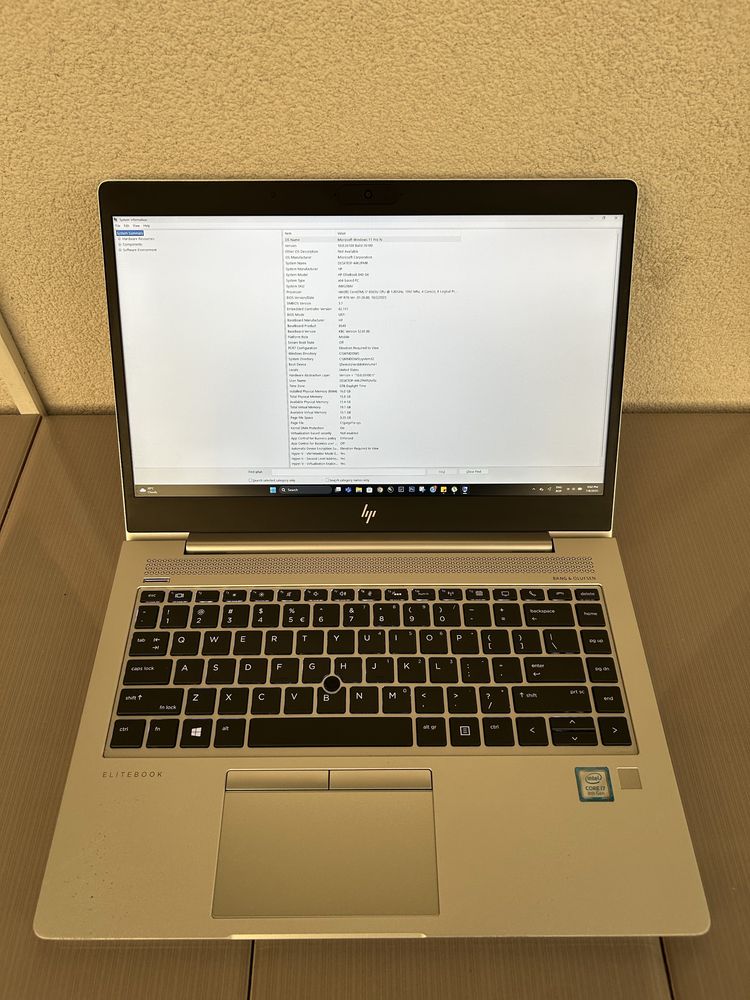 HP EliteBook 840 G6 – i7, 16GB RAM, SSD 512GB