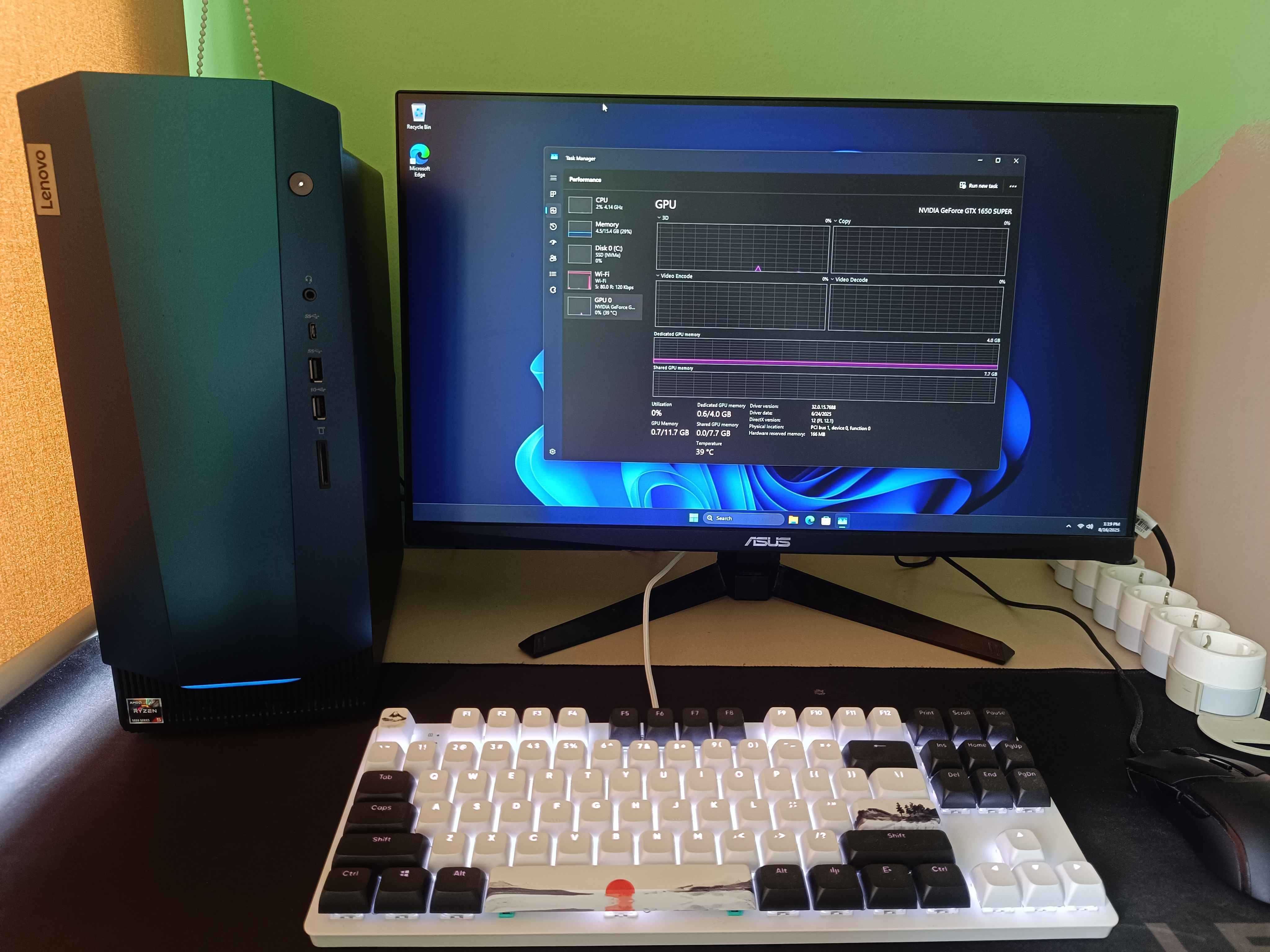 Gaming PC | GTX 1650 Super & Ryzen 5 5600G | Windows 11 Pro