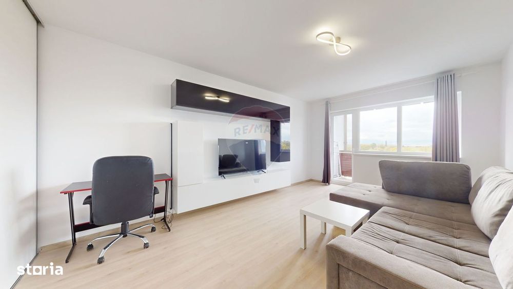 Pet friendly| Apartament 2 camere | Sânpetru | Loc parcare | mobilat |