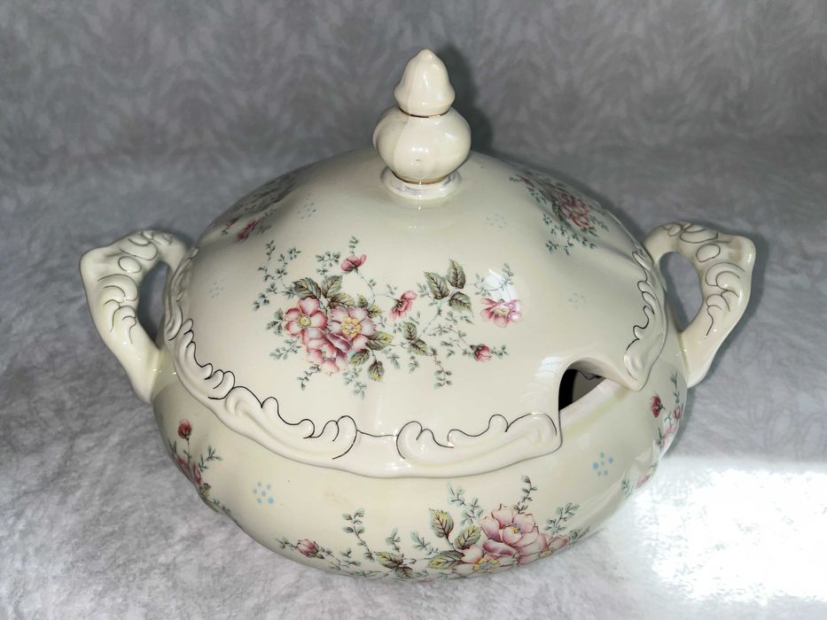 Set serviciu de masa din portelan, 25 piese (+cadou)