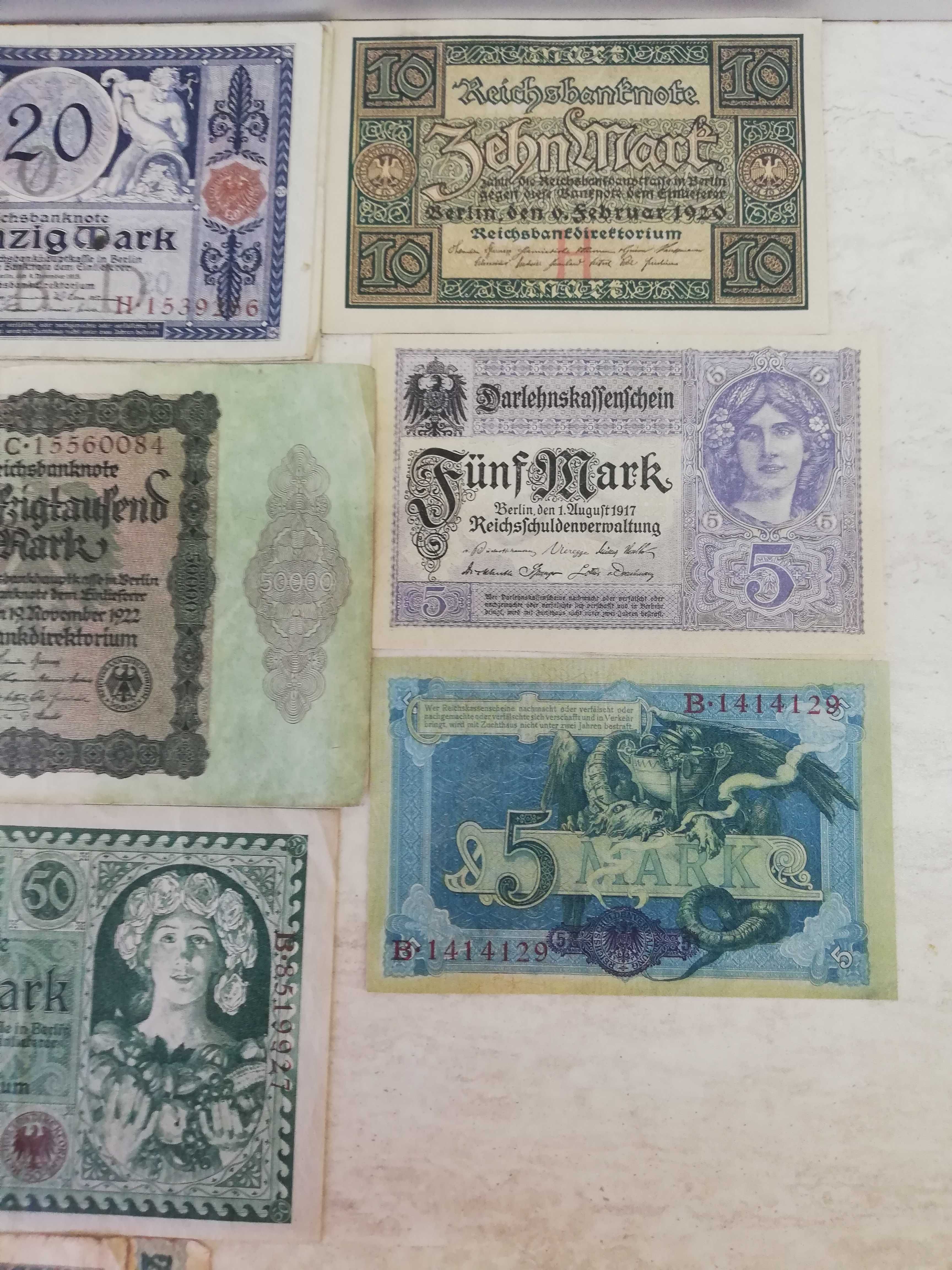 Стари банкноти 1908г-1923г