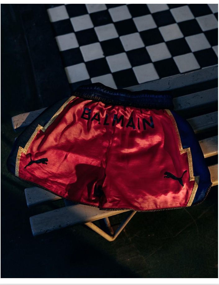 Balmain x Puma дамски къси шорти s
