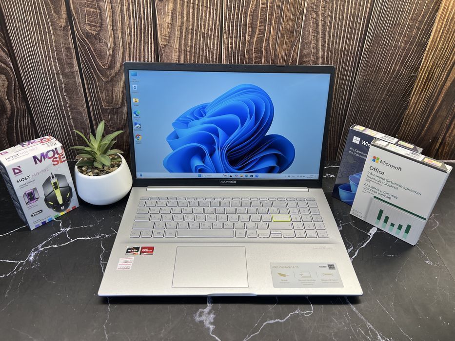 ◽️ Ноутбук Бизнес класса Asus VivoBook | Ryzen 7 5700U | 8GB | 256 SSD