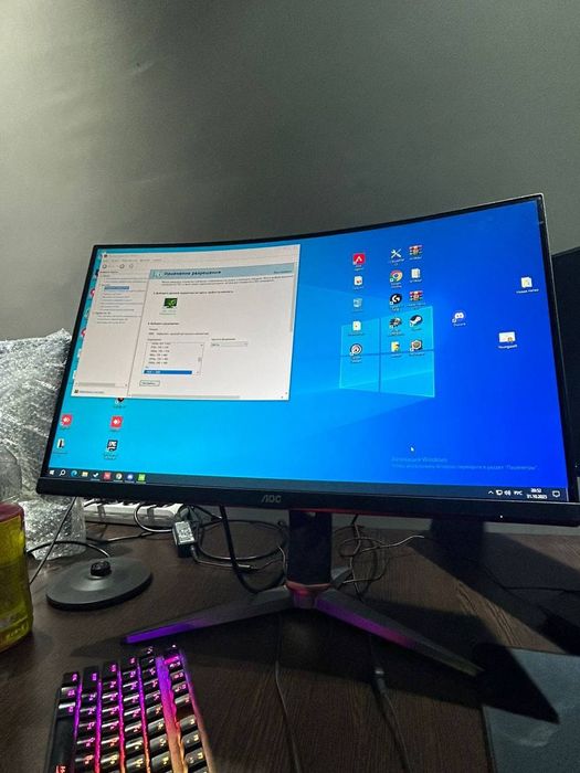 Мониторы AOC 240hz 260hz