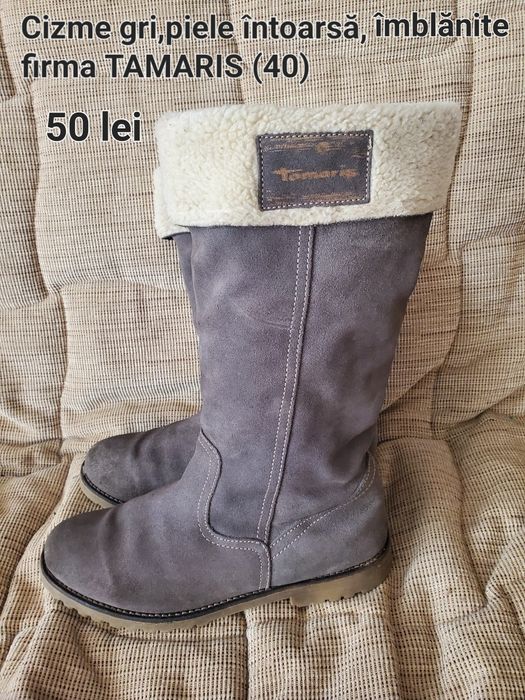 Cizme damă(piele naturală)