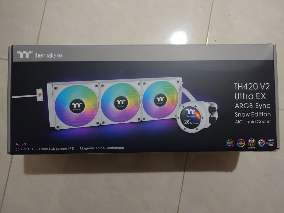 AIO Воден охладител - Thermaltake TH420 V2 Ultra EX