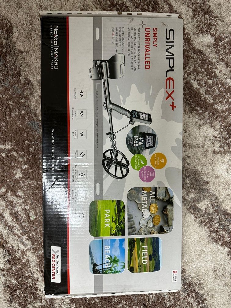 Металлоискатель Nokta Makro Simplex Plus