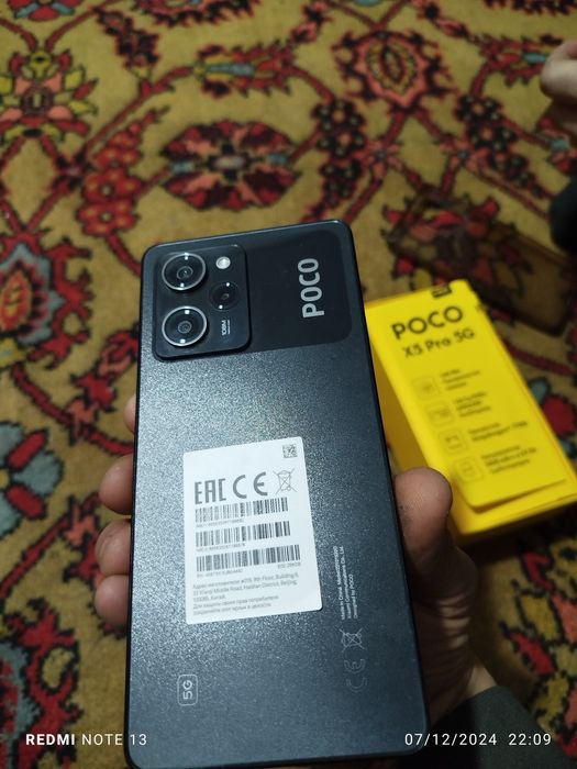 Poco x5 pro 5g 256 talik