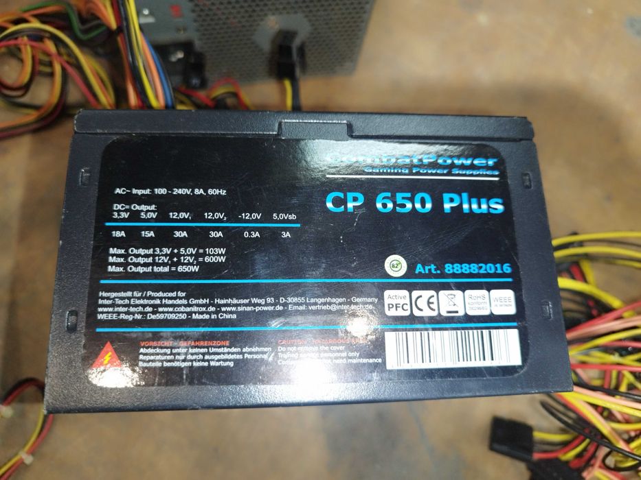 Sursa calculator cateva modele 145 - 650 Wati