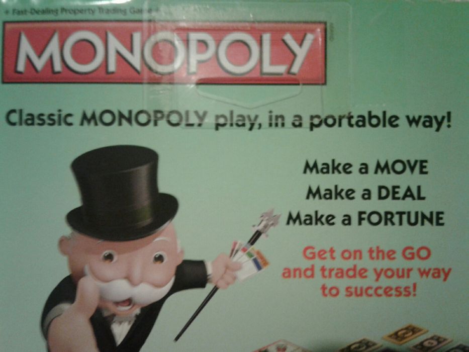 Monopoly Clasic var. portabila (Grab&Go), lb. engleza, nou