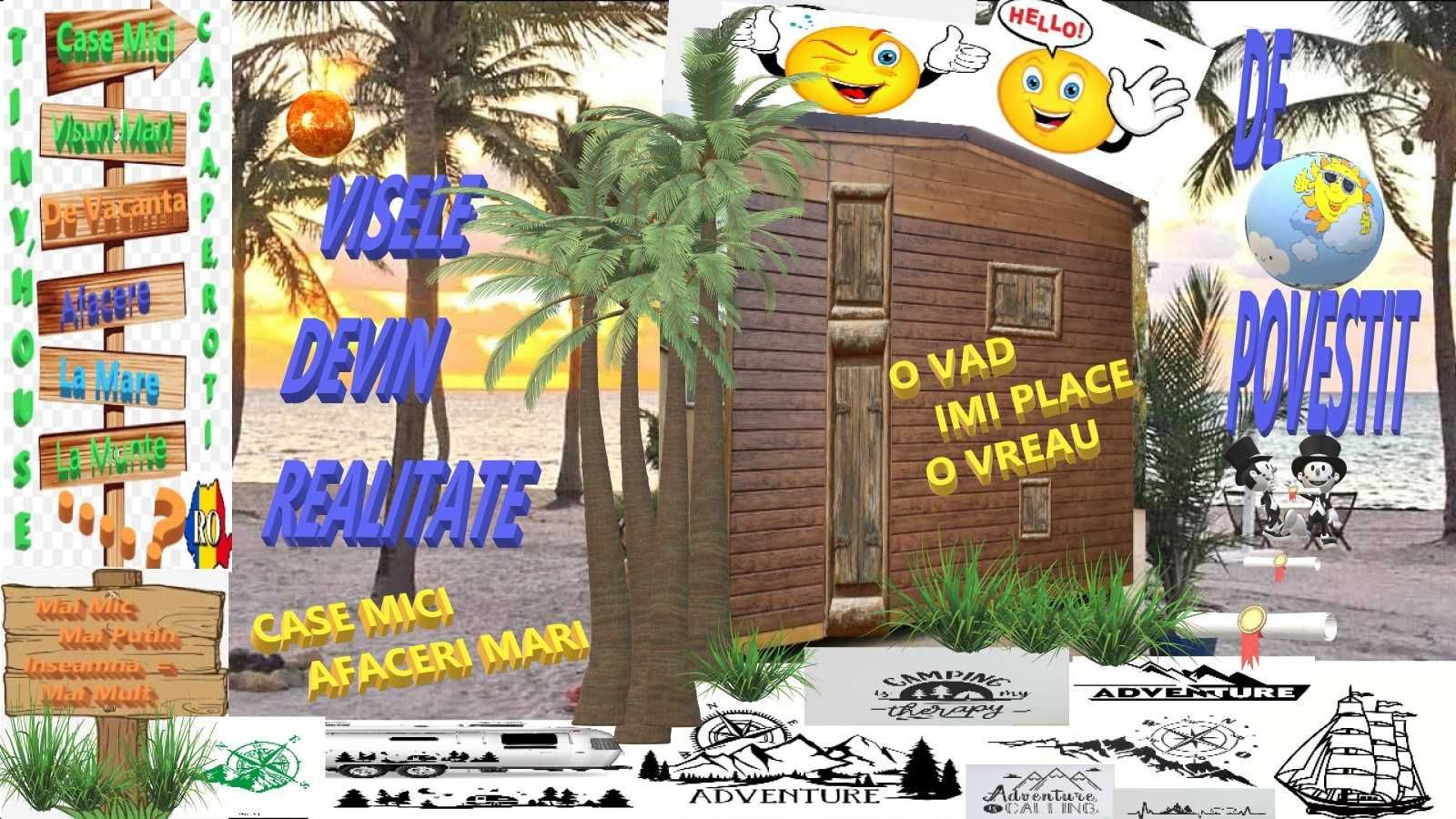 Rulota Tiny House Casa Pe Roti  Afacere Locuit Vacanta Hambar Din Vis