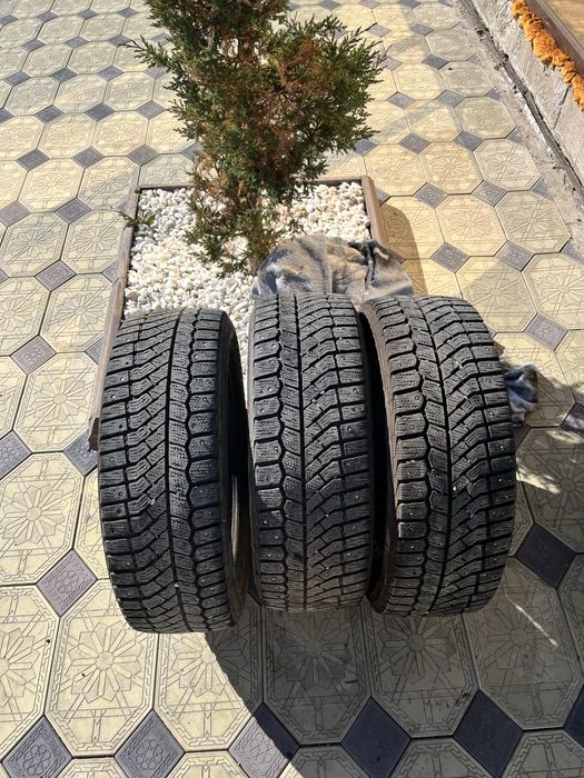 3 баллона шипованные 205/55/16