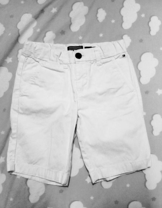 Блуза и панталон  за момче в бяло