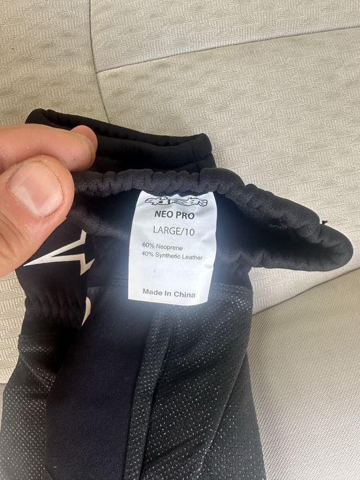 Manusi pilot auto moto kart Alpinestars L