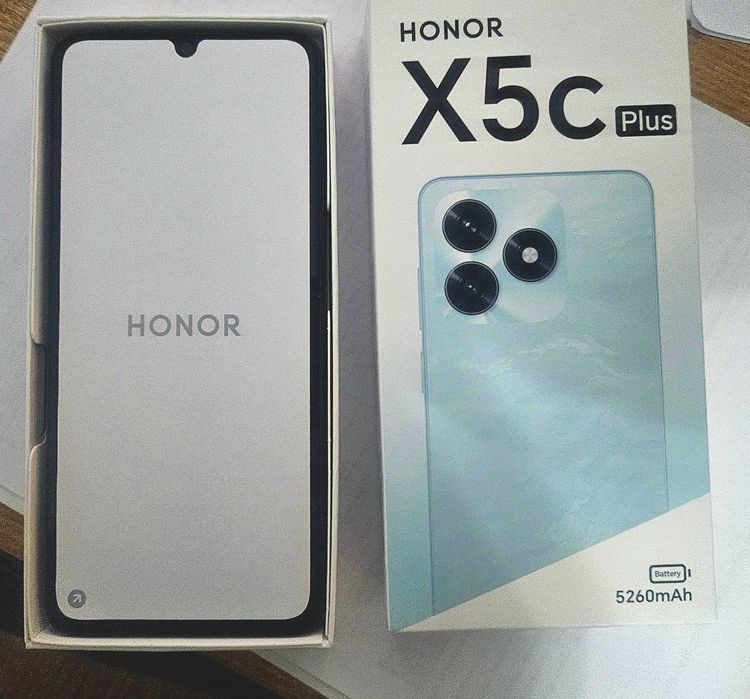Telefon mobil Honor X5c Plus, 4GB RAM, 128GB, Midnight Black