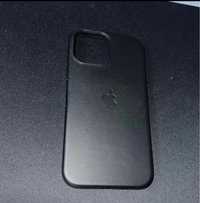 husa Apple originala iPhone 13 Pro Max Leather Case Midnight