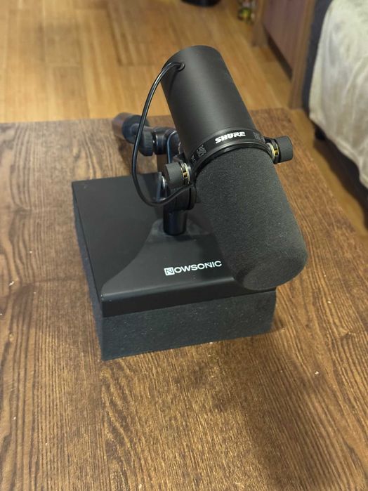 Shure SM7B + Cloudlifter CL-1 (cloud microhpones)