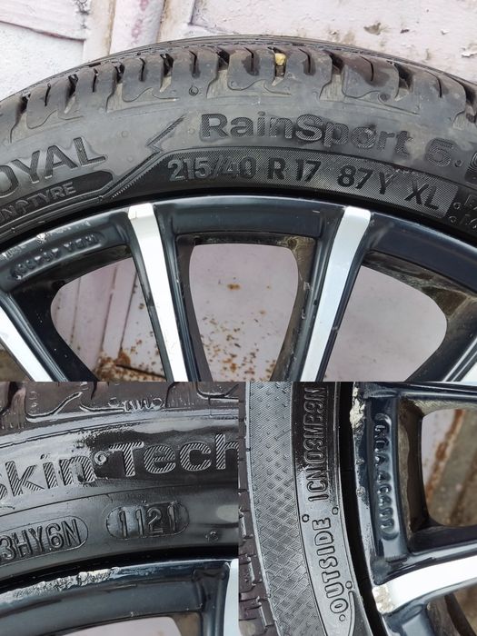 Jante aluminiu 5×100 R17 ,VW,Skoda,Seat