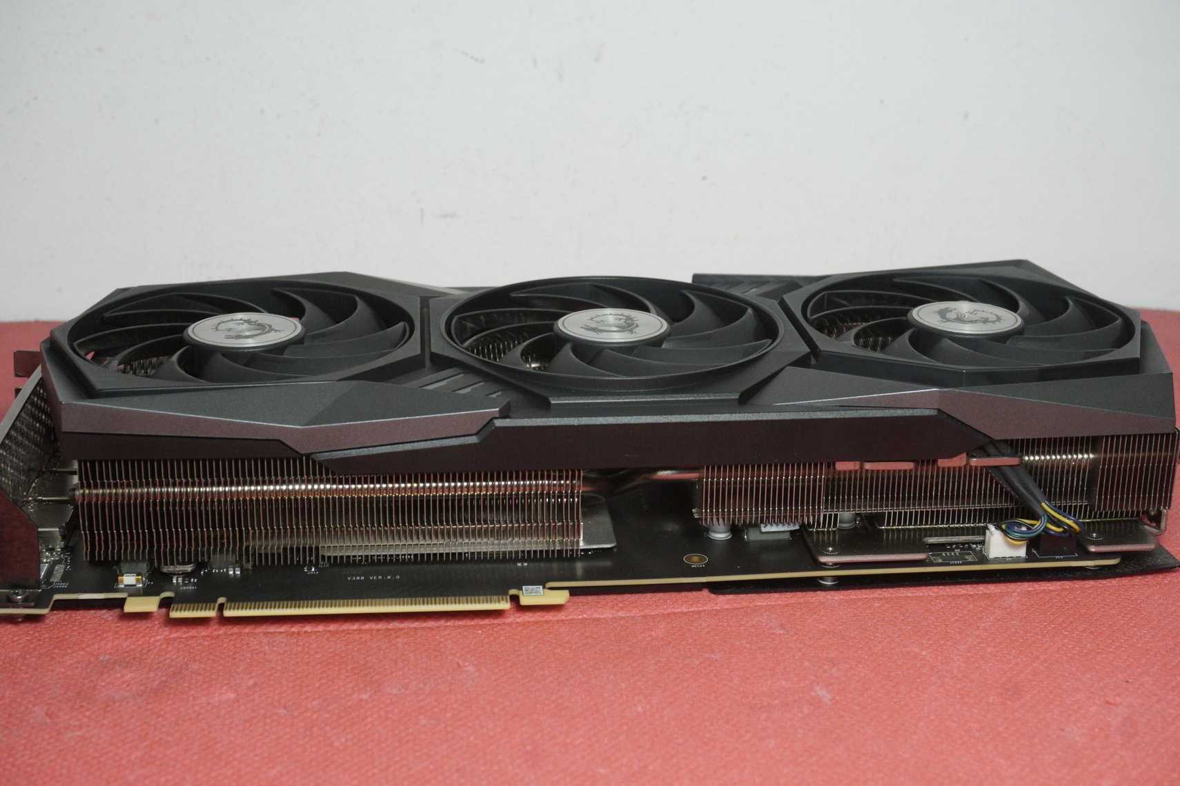 GPU видео карта Nvidia GeForce RTX 3090 24GB MSI Gaming X Trio Вкл.ДДС
