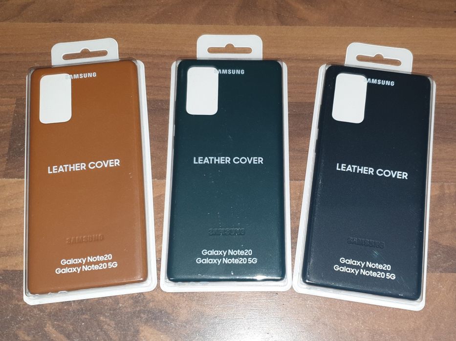 Husa piele originala Samsung Leather Cover Galaxy Note 20 N980 5G N981