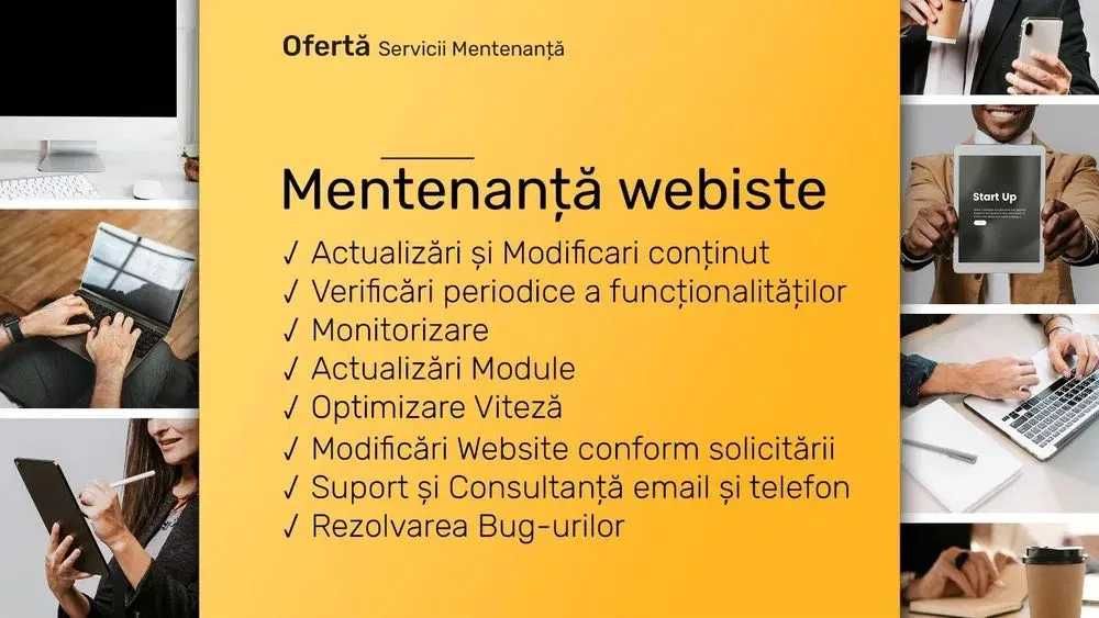 Creare Site Web Modern, Rapid si la Pret Accesibil!