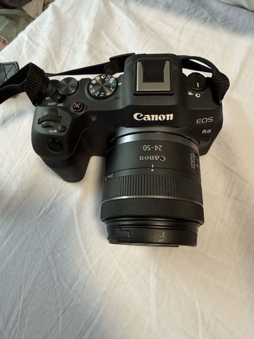 фотоапарат Canon EOS R8 + обектив RF 24-50 mm + карта памет 120 GB