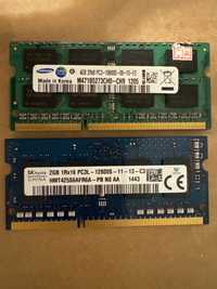 DDR3 4GB 2GB ОЗУ память для ноутбука