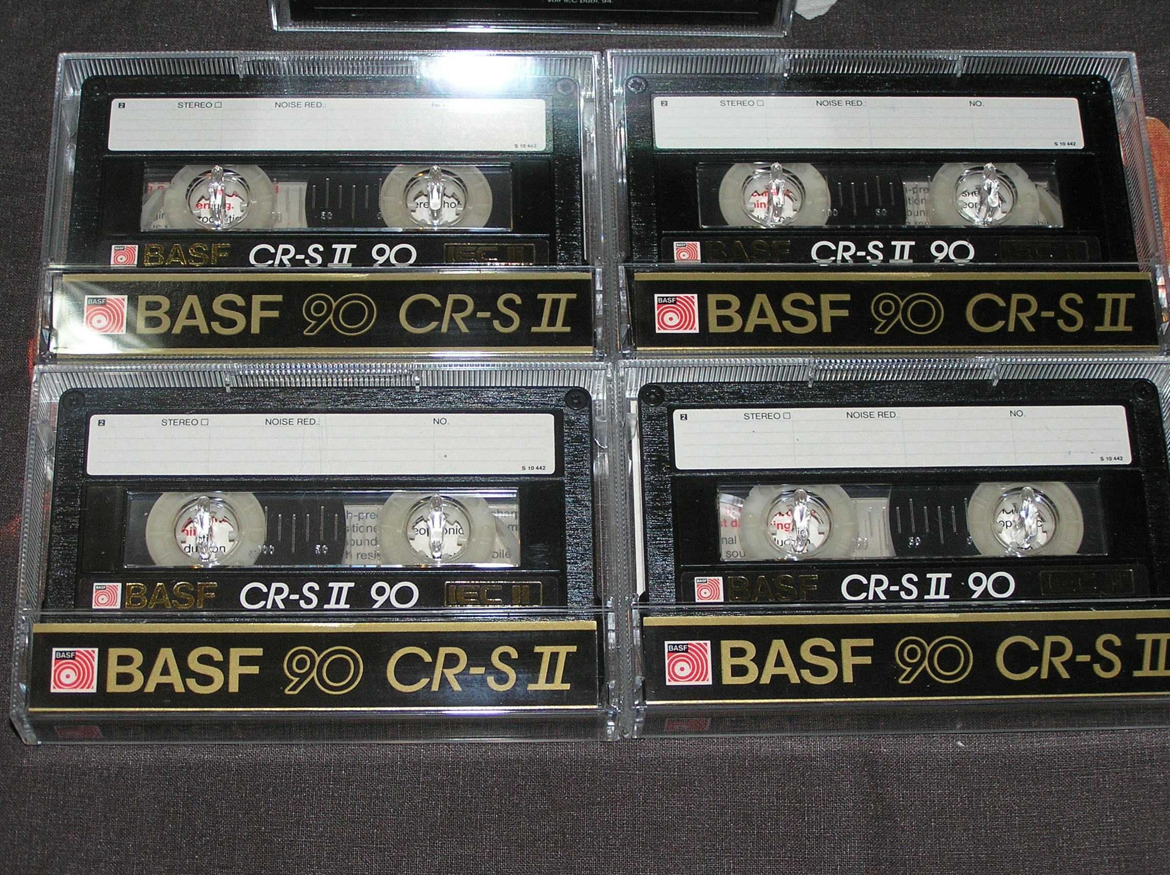 Casete audio Basf CR-S II