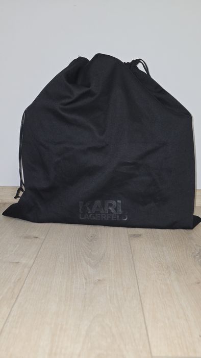 Кожена чанта Karl Lagerfeld
